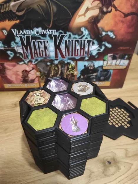 Bộ tổ chức cao cấp cho Mage Knight với hệ thống lưu trữ - Image 17