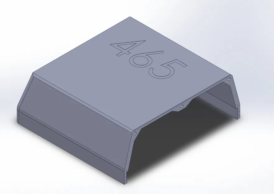 Nắp trước cho máy hiện sóng Tektronix 465 - Image 2