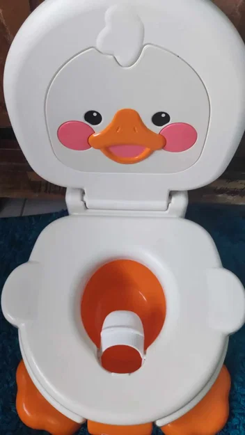 Nắp đậy bô vịt Fisher Price cho trẻ em - Image 1