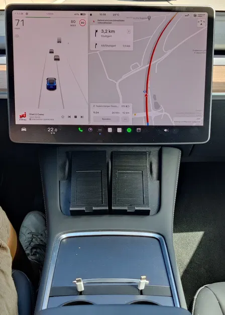 Giá đỡ điện thoại/Router cho Tesla Model Y 2022/2023 - Image 2