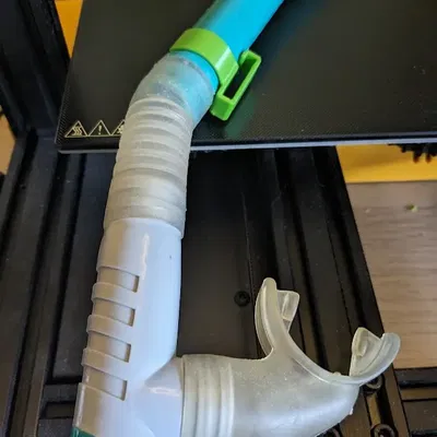 Kẹp kết nối ống thở với kính bơi 25mm