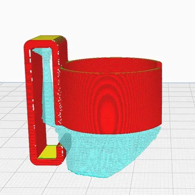 Kẹp kết nối ống thở với kính bơi 25mm