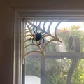 Trang trí cửa sổ mạng nhện cho Halloween - Thumbnail 2