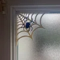 Trang trí cửa sổ mạng nhện cho Halloween - Thumbnail 3