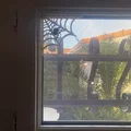 Trang trí cửa sổ mạng nhện cho Halloween - Thumbnail 4
