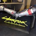 Biểu tượng Cyberpunk 2077 với kích thước 150mm x 37mm x 10mm - Thumbnail 2