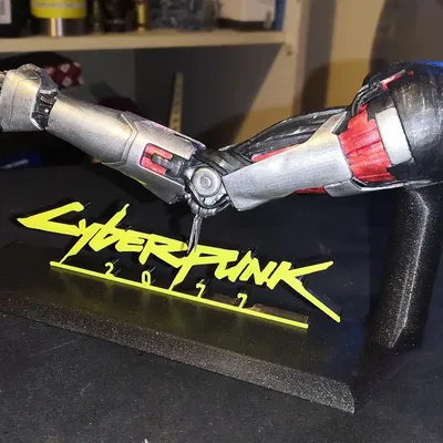 Biểu tượng Cyberpunk 2077 với kích thước 150mm x 37mm x 10mm