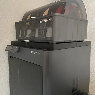 Giá đỡ kính Bambulab P1S không có lỗ thông hơi