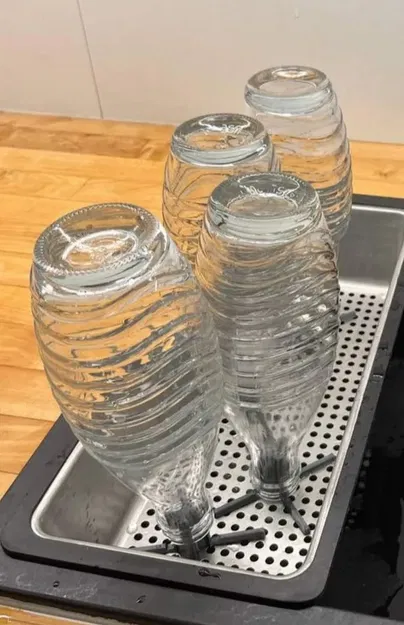 Giá đỡ chai thủy tinh Sodastream đơn giản - Image 1