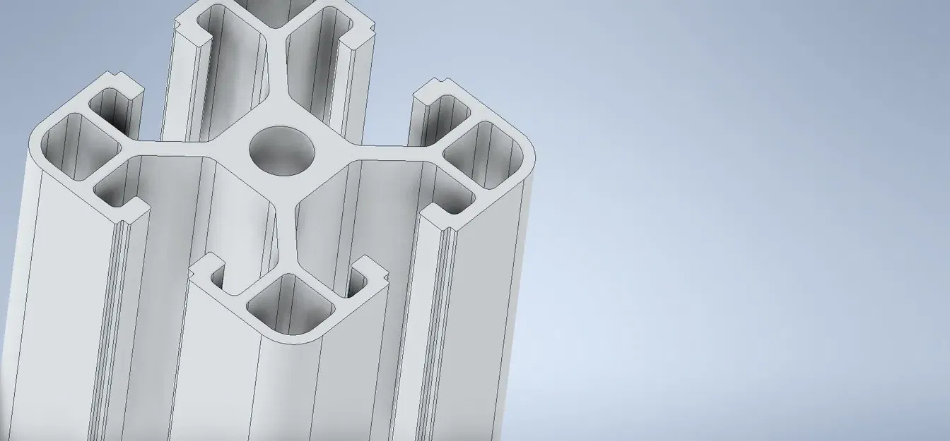 Phần extrusions 4040 và góc 90° cho máy CNC - Image 1