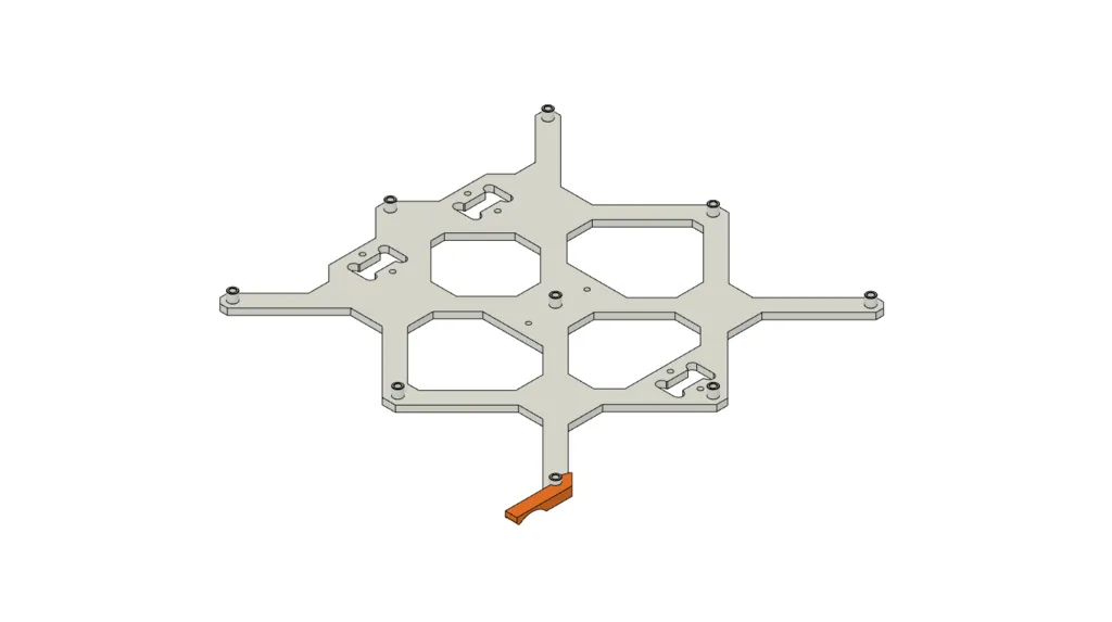 Tay cầm nhỏ cho máy in 3D Fysect MK3 - Image 1