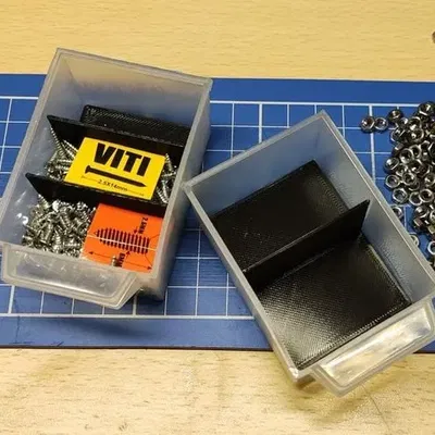 Khay chia ngăn kéo hai và ba ngăn kích thước 50x65x30