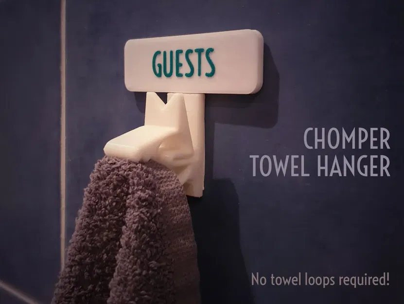 Giá treo khăn tay Chomper độc đáo và tiện lợi - Image 1