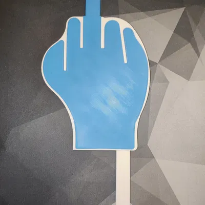 Ngón tay giữa độc đáo cho mọi người