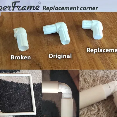 Thay thế góc cho khung may SuperFrame