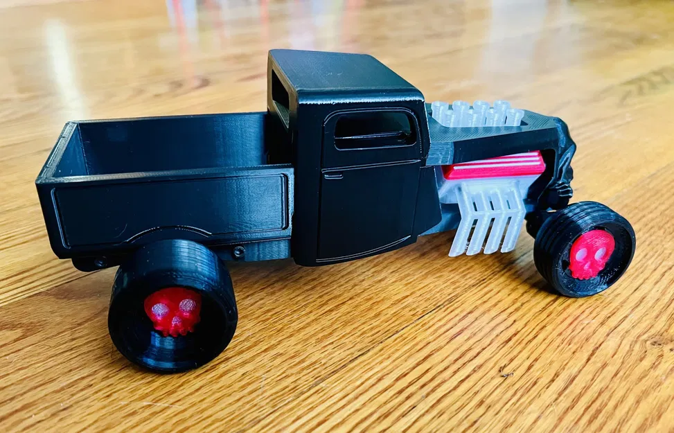 Xe tải Ford Hotrod tùy chỉnh - Phiên bản remix Boneshaker - Image 3