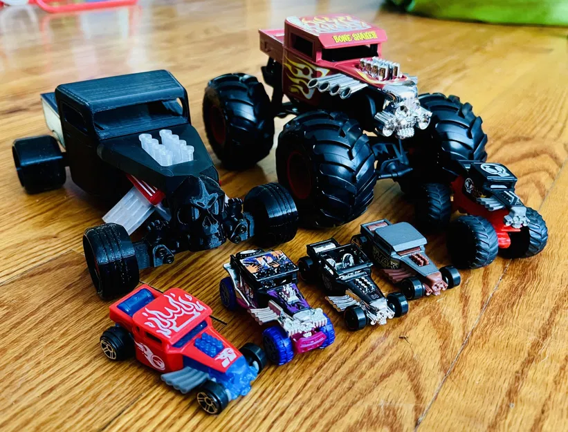 Xe tải Ford Hotrod tùy chỉnh - Phiên bản remix Boneshaker - Image 4