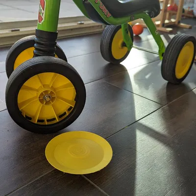 Nắp bánh xe Puky được mô phỏng và in mới