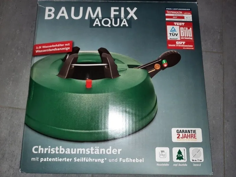Giá đỡ cây thông Giáng sinh "Baum Fix aqua" sửa chữa - Image 1
