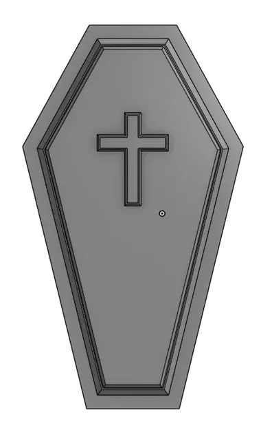 Khuôn bánh quy hình quan tài V1 kích thước 5x3 inch - Image 4