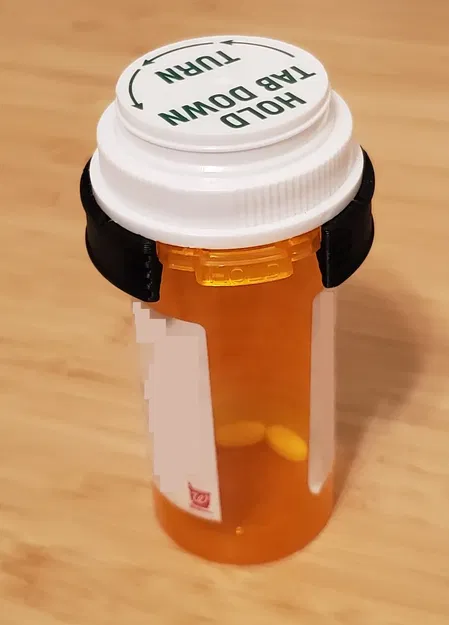 Vòng nhãn cho chai thuốc tái sử dụng giúp phân biệt thuốc - Image 1