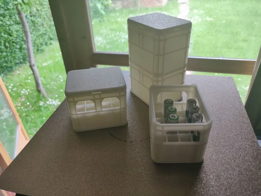 Thùng chồng chất có tay cầm và đáy chắc chắn - Image 1