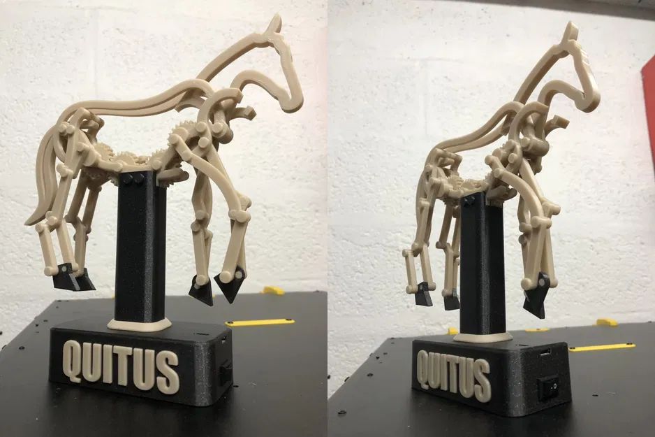 Ngựa di chuyển - Đứng với pin sạc lại - Image 1