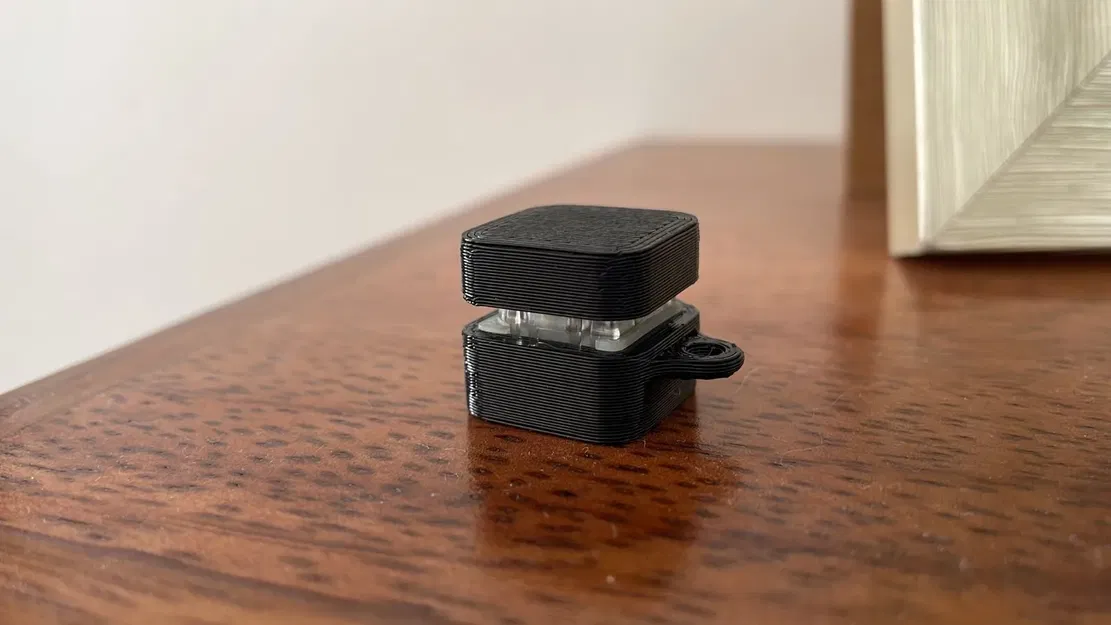 Móc khóa đồ chơi fidget gateron với công tắc cơ học clicky - Image 1