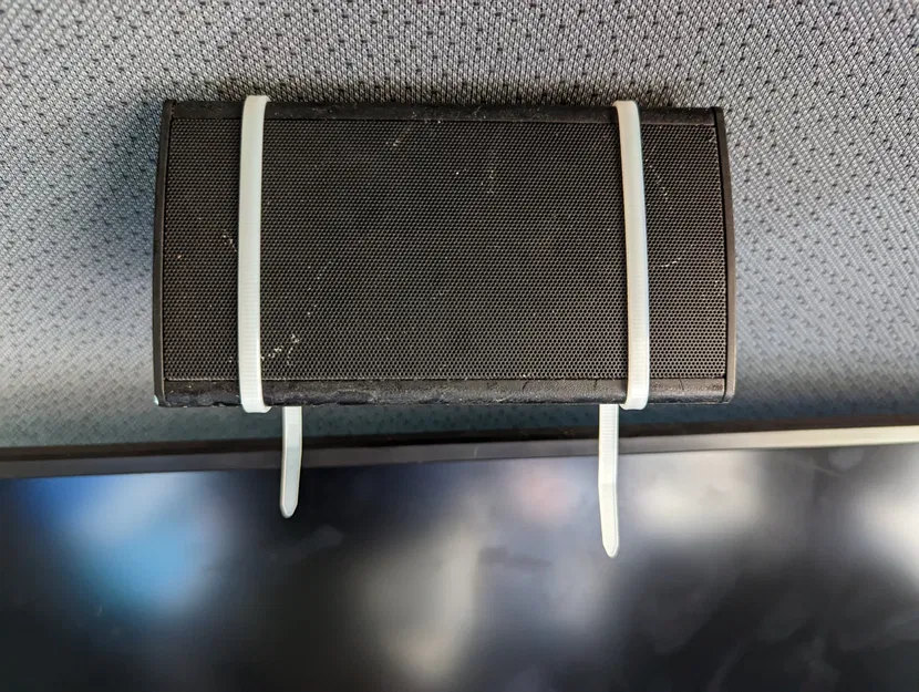 Giá đỡ loa Oontz gắn trần bằng dây buộc zip - Image 2