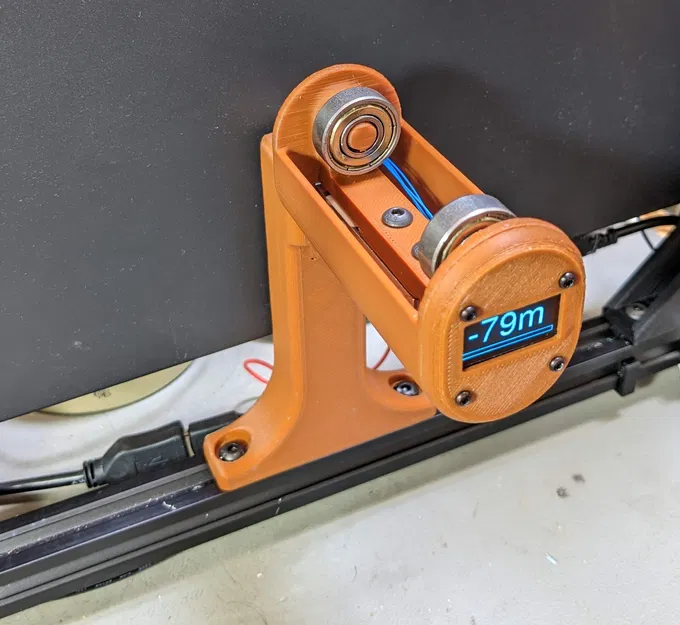 Giá đỡ cuộn filament hiển thị chiều dài còn lại - Image 2