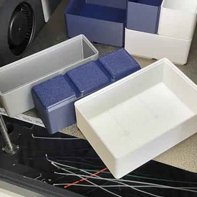 Hộp chia ngăn Gridfinity dày - 20 kích thước khác nhau