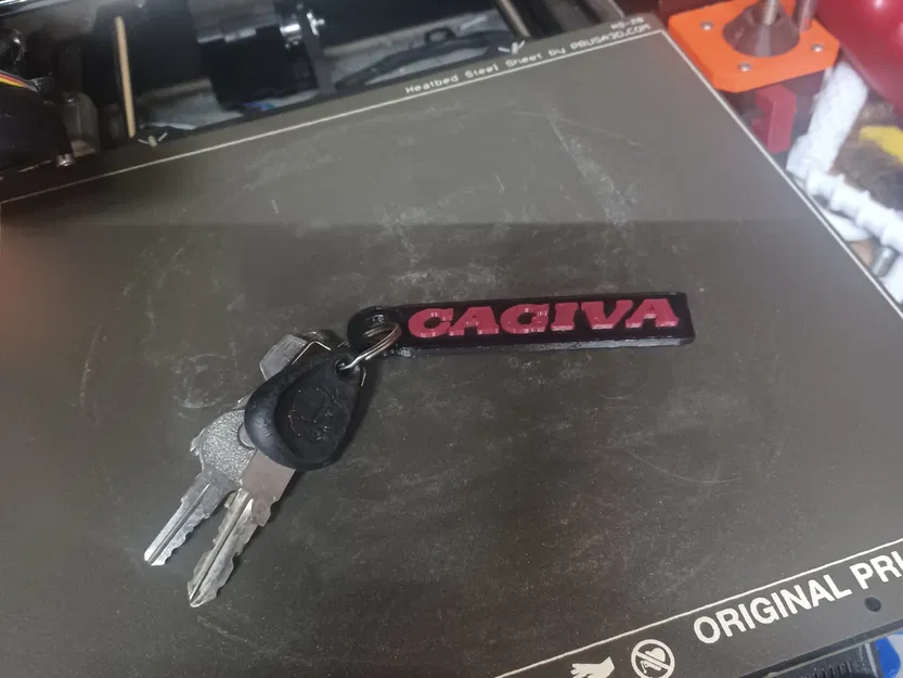 Móc khóa CAGIVA cho người đam mê xe máy - Image 1