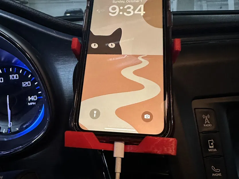 Giá đỡ điện thoại gắn lỗ thông hơi ô tô - Image 5