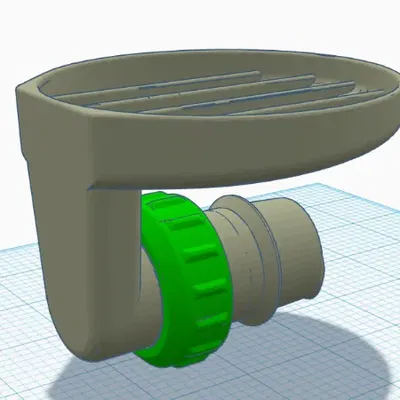 Cốc thoát nước cho bột giặt (Dài hơn)