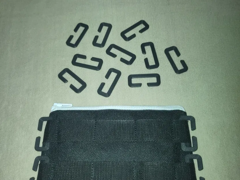 Kẹp MOLLE nhỏ cho túi xách nhẹ phong cách Acronym MP3TS - Image 1