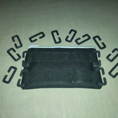 Kẹp MOLLE nhỏ cho túi xách nhẹ phong cách Acronym MP3TS