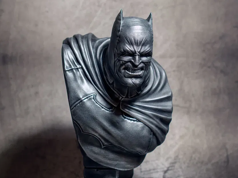 Tượng bán thân Batman đen tối 3D - Image 1