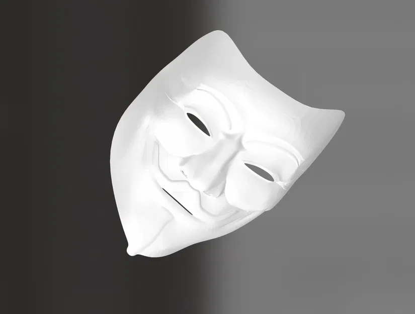 Mặt nạ Guy Fawkes từ phim V for Vendetta - Image 2