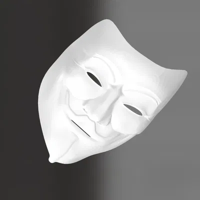 Mặt nạ Guy Fawkes từ phim V for Vendetta