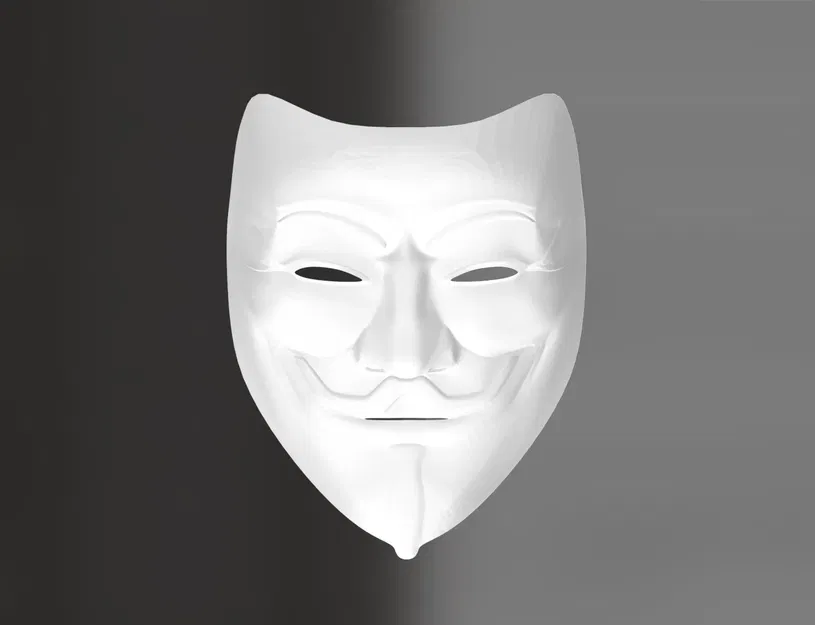 Mặt nạ Guy Fawkes từ phim V for Vendetta - Image 3