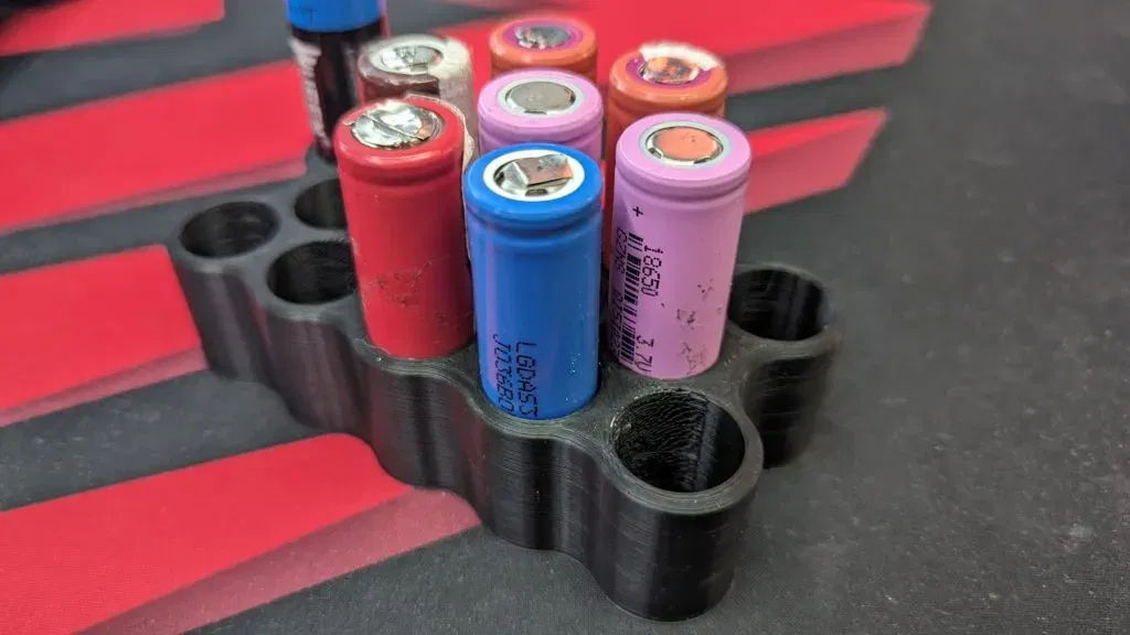 Giá đỡ pin 18650 LiIon cho lưu trữ và sử dụng nhanh - Image 1