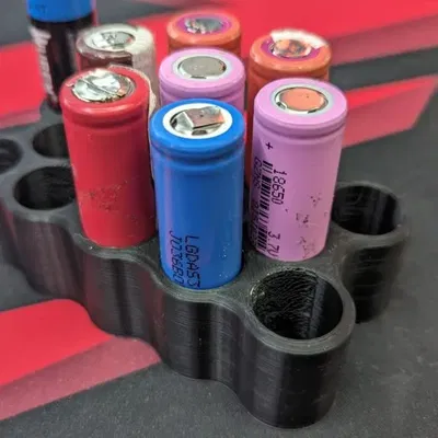 Giá đỡ pin 18650 LiIon cho lưu trữ và sử dụng nhanh