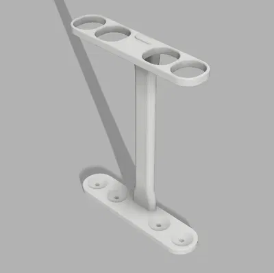 Giá đỡ bàn chải đánh răng cho 4 chiếc