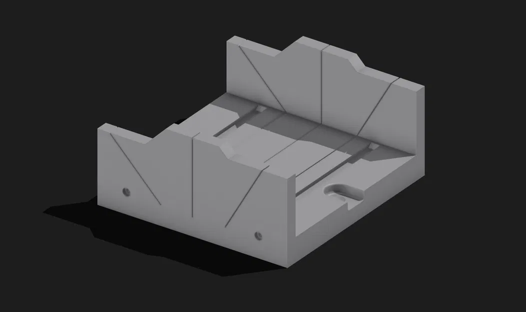 Hộp cắt chéo, rộng hơn cho các góc 90, 45 và 30 độ - Image 1