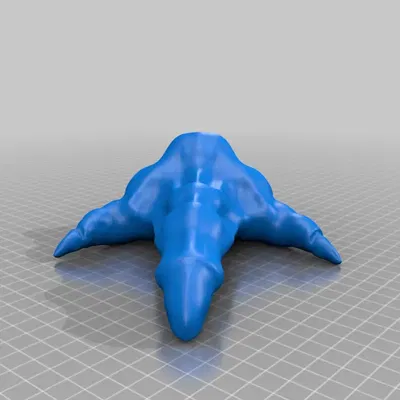 Chân đế hình vuốt cho bảng MDF đứng thẳng