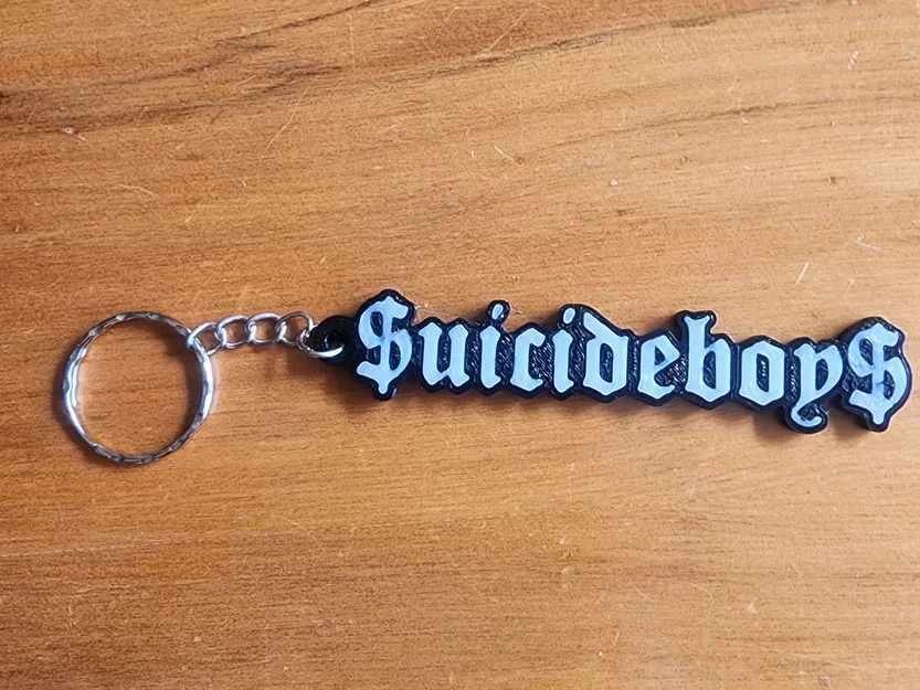 Móc khóa nhóm nhạc rap $uicide boy$ phong cách G59 - Image 1