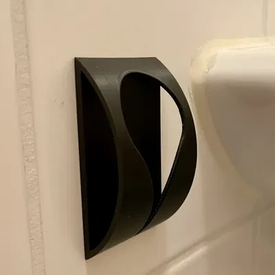 Móc treo khăn thiết kế dễ in cho nhà tắm