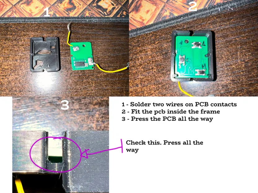 Mạch PCB điều khiển từ xa cho chìa khóa Ford không remote - Image 7