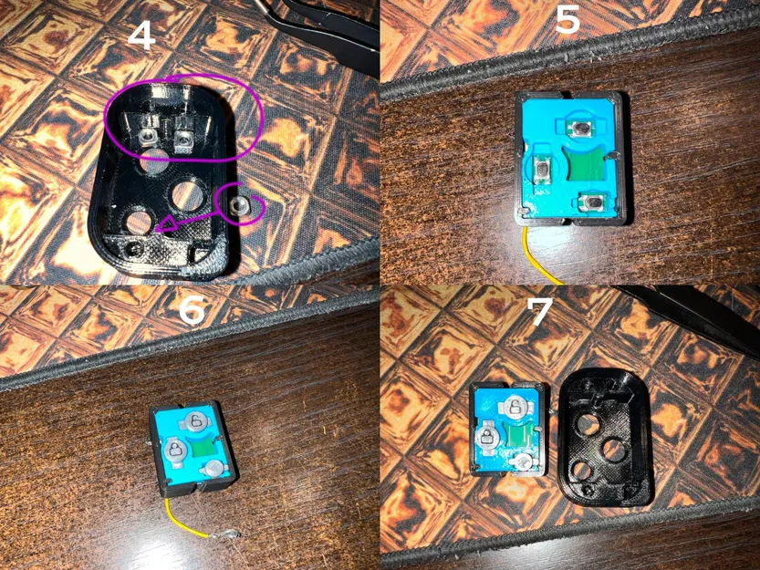 Mạch PCB điều khiển từ xa cho chìa khóa Ford không remote - Image 8