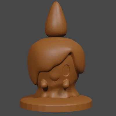 Mô hình nhân vật Litwick trong DnD phong cách Pokemon